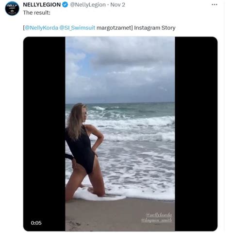 Leaked: Nelly Korda SI Swimsuit images ahead of May 2025